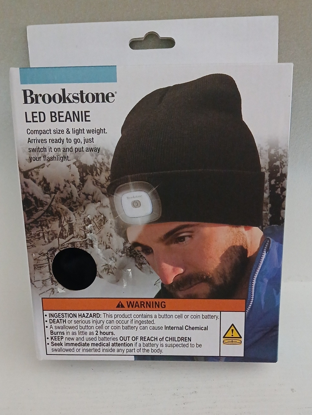 Brookstone Black LED Beanie